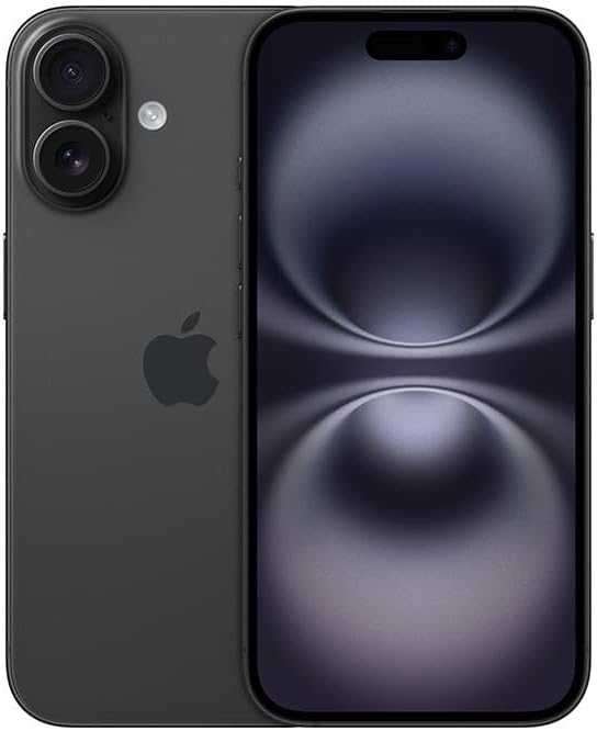 100% Original Apple IPhone 16 Dual SIM Card 6.1" Cellphone 5G Unlocked OLED Face ID A18 256 ROM 8GB RAM Smartphone