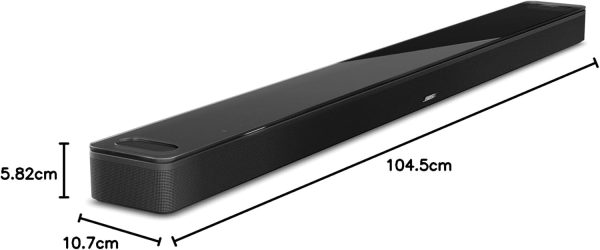 Bose Smart Ultra Soundbar With Dolby Atmos Plus Alexa and Google Voice Control, Surround Sound System for TV