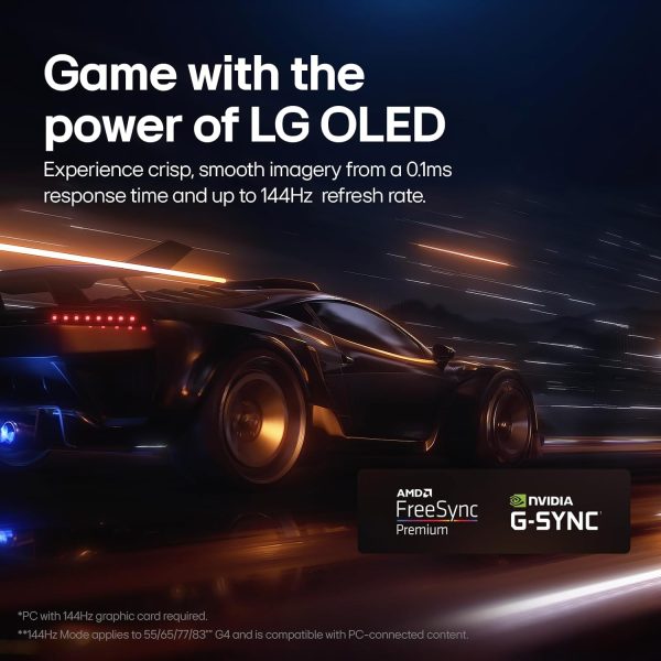 Limited-Time Sale for Summer Surprises AED 109د.إ:LG 77-Inch Class OLED evo C4 Series Smart TV 4K Processor Flat Screen with Magic Remote AI-Powered with Alexa Built-in