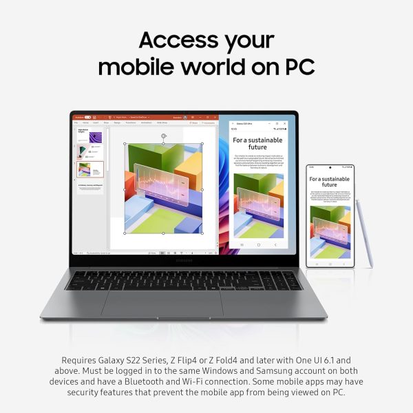 Limited-Time Sale for Summer Surprises AED 109د.إ:SAMSUNG 15.6" Galaxy Book5 360 Copilot+ PC, AI Business Laptop, Windows 11 Pro, Intel Core Ultra 7 Processor 256V, FHD AMOLED...