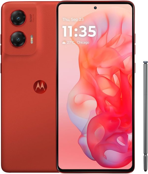 Limited-Time Sale for Summer Surprises AED 99.00د.إ :Motorola Moto G Stylus - 2025 | Unlocked | Made for US 8/256GB | 50MP Camera