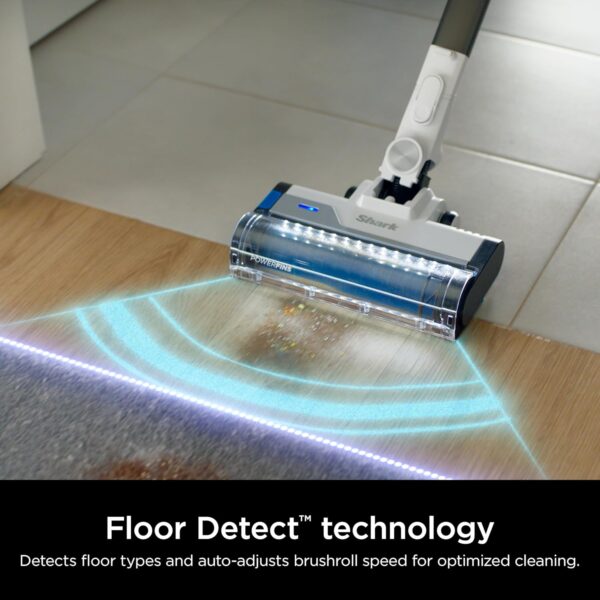 Shark PowerPro Plus Cordless Stick Vacuum, Lightweight, Rechargeable, FloorDetect Technology, HEPA Filter, Up to 50-Minute Runtime, Powerful Pet Hair Pickup, Carpets & Hard...