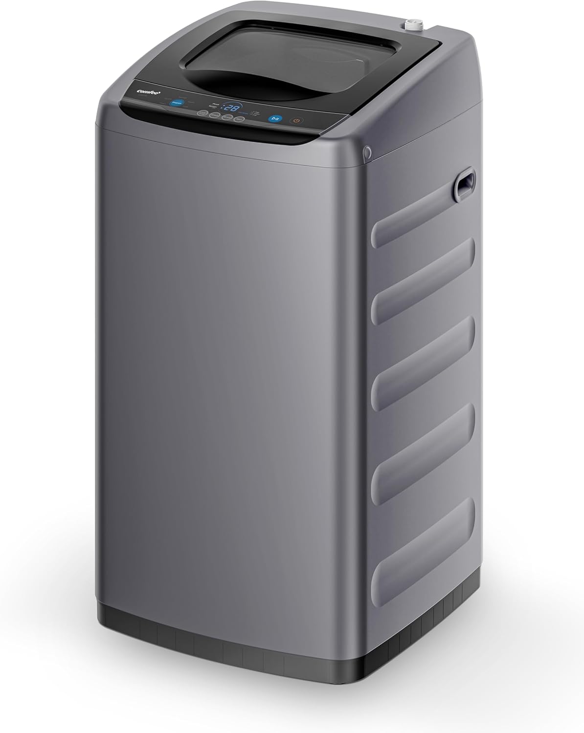 Summer Final Clearance Just AED 99د.إ:Comfee Portable Washing Machine, 0.9 cu.ft Compact Washer With LED Display, 5 Wash Cycles, 2 Built-in Rollers, Space Saving Full-Automatic...