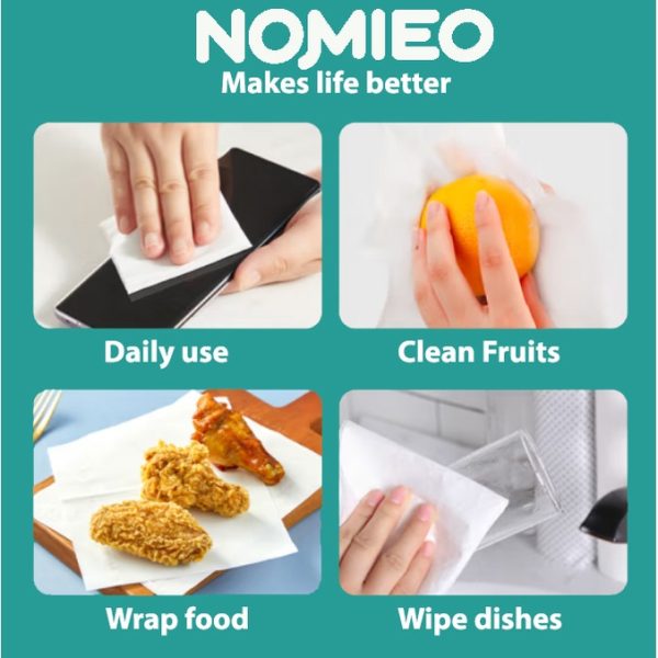 【While stocks last!】Nomieo Toilet Paper 27 Rolls 4plys Ultra Soft Toilet Tissue