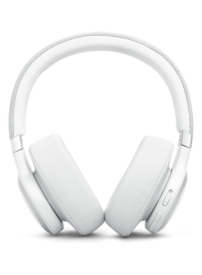 JBL Live 770NC Wireless Over-Ear Headphones With True Adaptive Noise Cancelling White | Best Price UAE | Dubai, Abu Dhabi